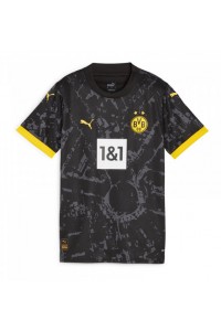 Fotbalové Dres Borussia Dortmund Dámské Venkovní Oblečení 2023-24 Krátký Rukáv